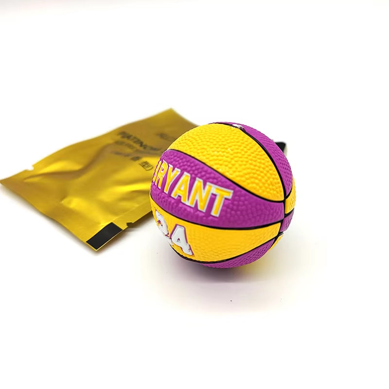 Bouncy Basketball Bliss: Funky Air Freshener for an Unforgettable Ride!