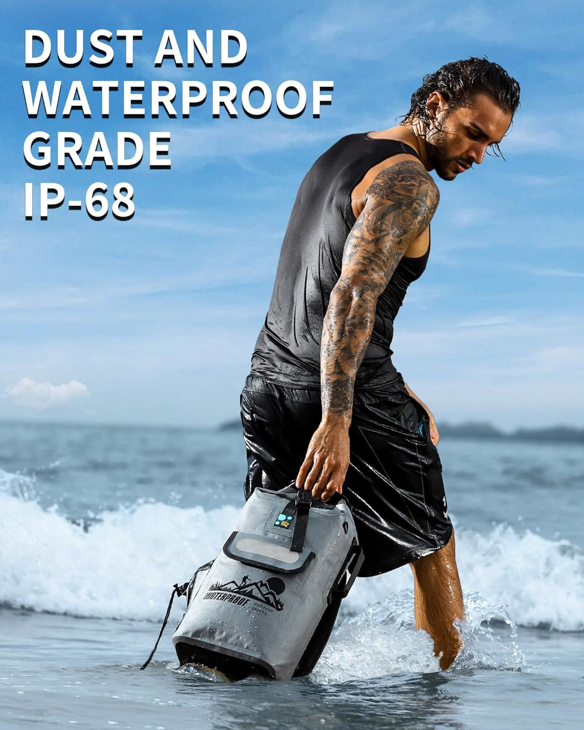 Backpack-a-Dry: The Ultimate Floater for Water-Magicians (20L/30L/40L) - Keep Your Stuff as Dry as Your Sense of Humor!