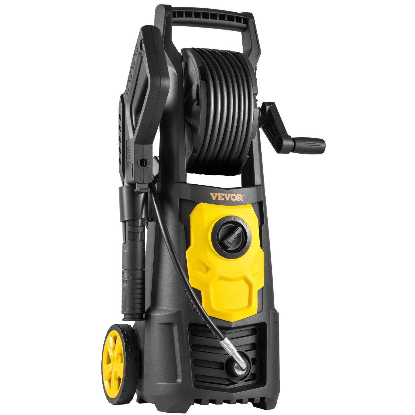 VEVOR 2000 PSI Pressure Washer - Ultimate Clean with Foam Cannon, 30 Ft Hose, and 5 Nozzle Variants for All Messy Adventures! ETL Approved for Serious Cleaners!