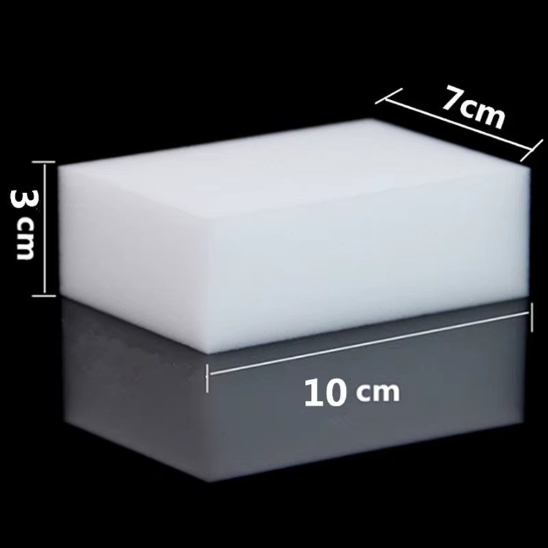 Magic Melamine Cleaning Sponge - 100x70x30mm Eraser for Kitchen, Bathroom & Office Cleaning