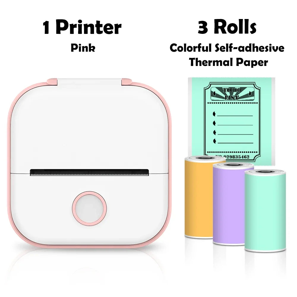 Get Creative with the Phomemo T02 Pocket-Sized Thermal Printer – Your New BFF for DIY Stickers & Journal Fun!